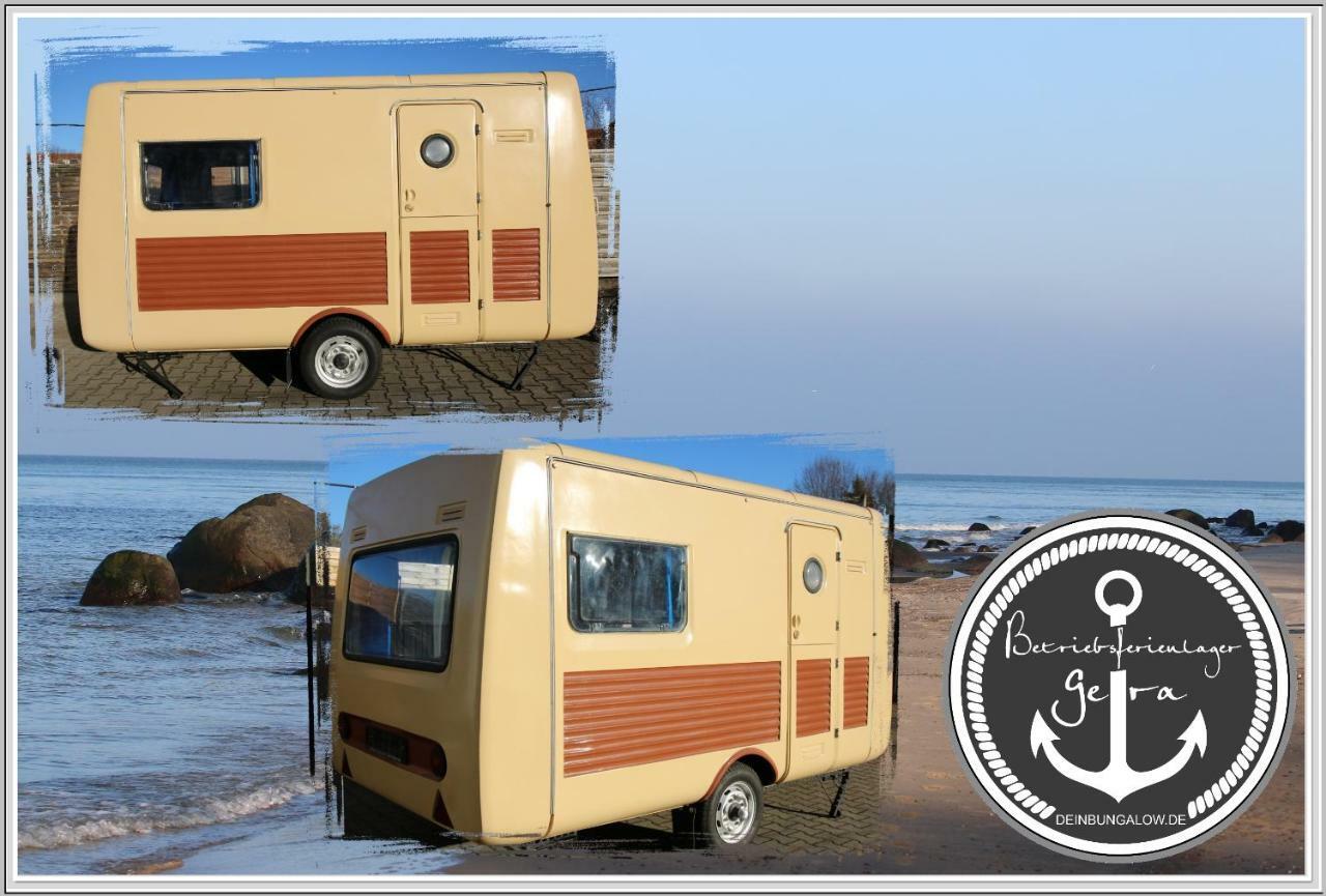 Ddr Kult Wohnwagen Direkt Am Strand Kreptitz Extérieur photo